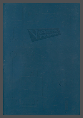 Vandercook Presses: Maintenance, History and Resources / Paul Moxon