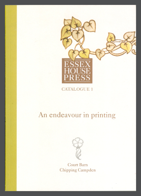 An Endeavour in Printing / Essex House Press
