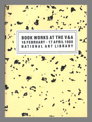 Book Works at the V & A / Book Works