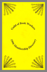 1996 Membership Directory: Guild of Book Workers / Guild of Book Workers