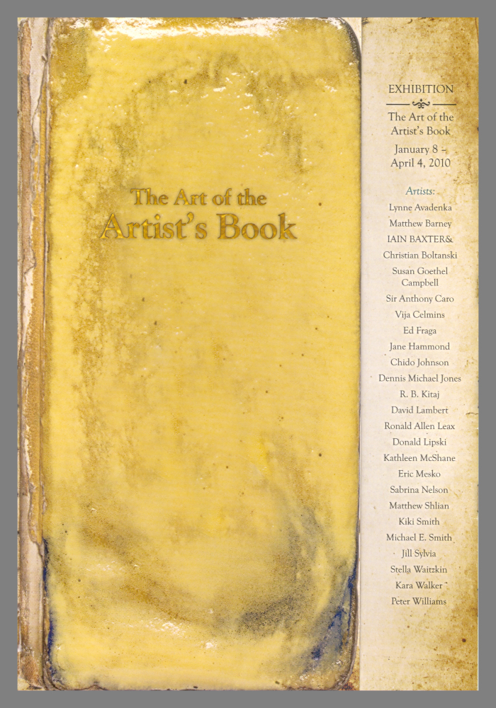 The Art of the Artist's Book / Oakland University Art Gallery