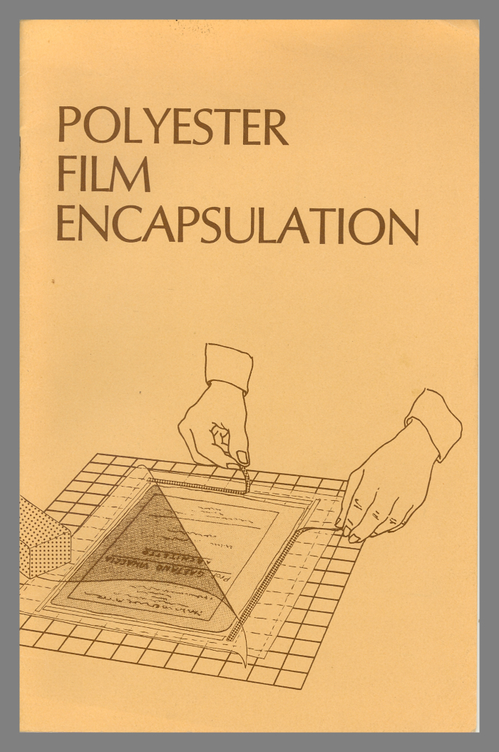 Polyester Film Encapsulation / Library of Congress