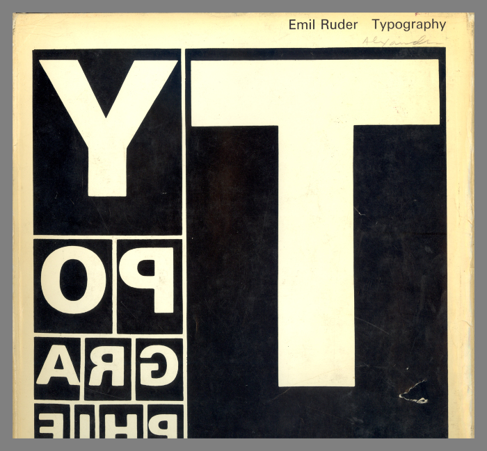 Typography / Emil Ruder