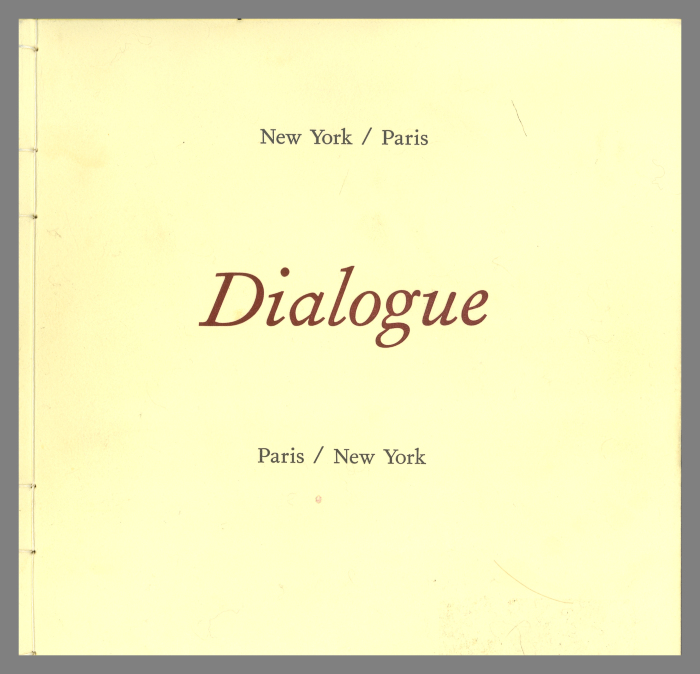 New York / Paris Dialogue / Brooklyn Arts Council