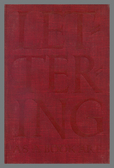 Lettering as a Book Art / Oscar Ogg
