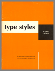 Type Styles: Display catalog / Filmotype Corporation