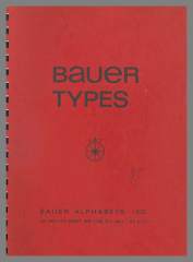 Bauer Types / Bauer Alphabets, Inc. 
