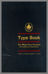 Type Book / The Maple Press Company
