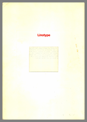 Linotype / Linotype Company