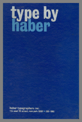 Type by Haber / Haber Typographers Inc. 