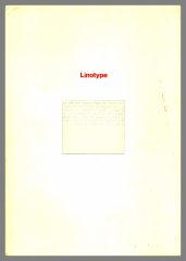 Linotype / Linotype Company