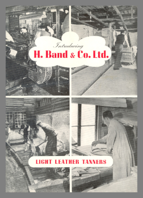 Introducing H. Band & Co. Ltd. : Light Leather Tanners / H. Band & Co. Ltd. 