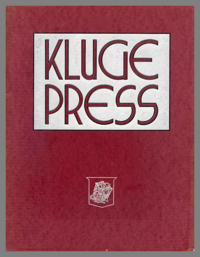 The Kluge Automatic Press / Brandtjen & Kluge, Inc. 