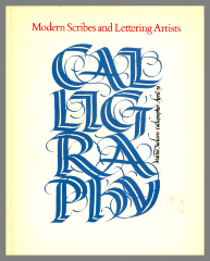 Modern Scribes and Lettering Artists / Taplinger Publishing Company