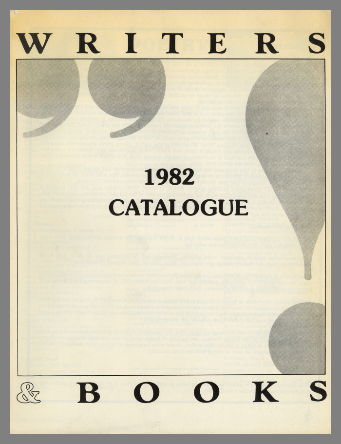 Writers & Books [catalog] / Writers & Books