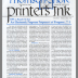 Printer's Ink / Thomson-Shore, Inc.