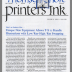 Printer's Ink / Thomson-Shore, Inc.