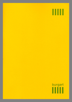 Catalog for Burgart-Presse / Burgart Presse