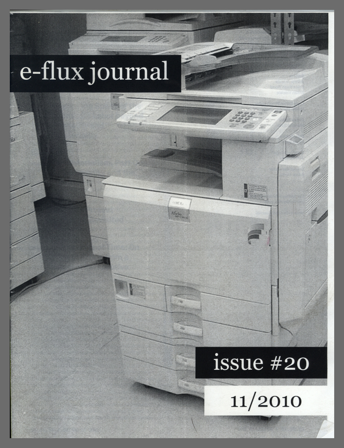 e-flux journal / E-flux