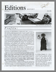 Editions Report / Spring Press