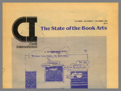 Craft International : The State of the Book Arts / World Crafts Foundation