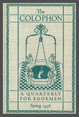 The Colophon New Series: A Quarterly for Bookmen, vol. 3, no. 1 / Frederick B. Adams, Jr., Elmer Adler, Alfred Stanford, John T. Winterich, eds.