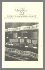 Guild of Book Workers Journal, Volume 36, No. 2 / Guild of Book Workers