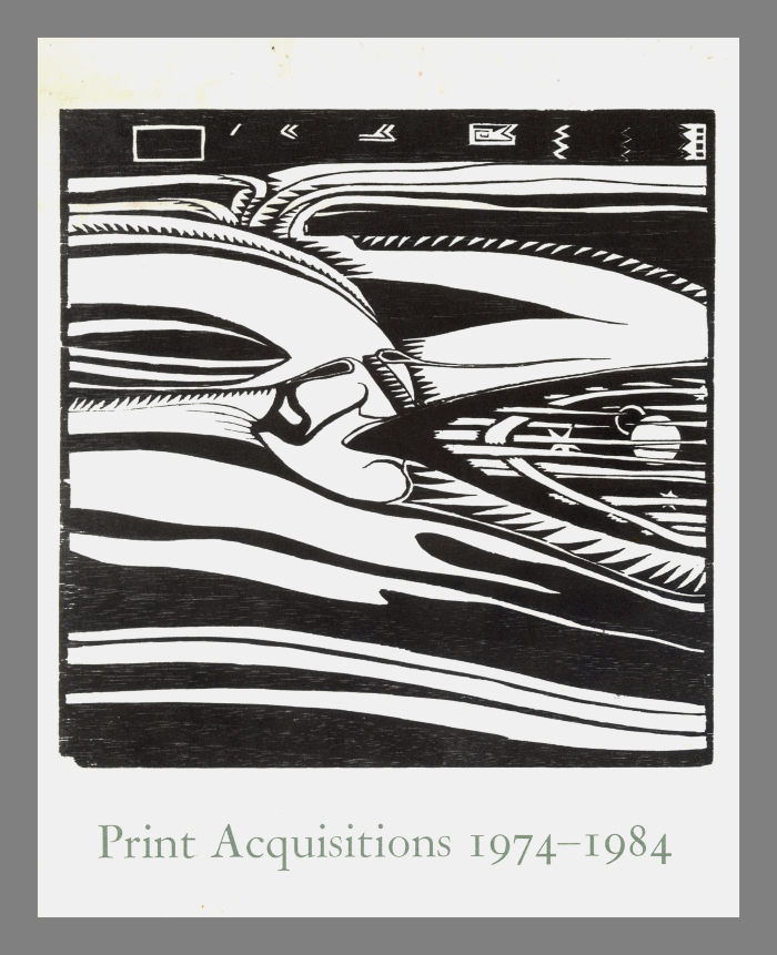 Print Acquisitions, 1974-1984 / Judith Goldman. 