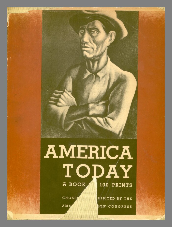 America today; a book of 100 prints chosen and exhibited by the American Artists' Congress / American Artists' Congress