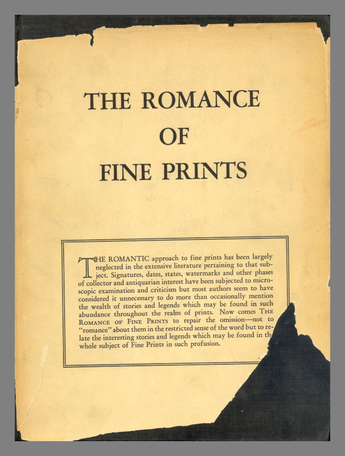 The romance of fine prints / edited by Alfred Fowler.