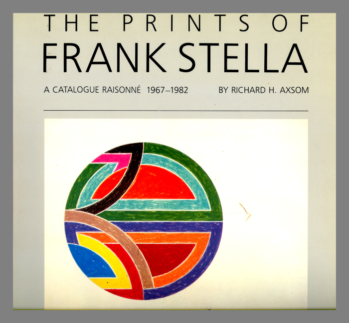 The prints of Frank Stella : a catalogue raisonné, 1967-1982 / by Richard H. Axsom ; with the assistance of Phylis Floyd and Matthew Rohn ; foreword by Evan M. Maurer.