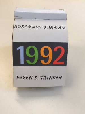 ESSEN & TRINKEN 1992 / Rosemary Jarman