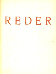 Bernard Reder: Retrospective Exhibition of Drawings and Prints / Bernard Reder