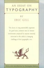 An Essay on Typography / Eric Gill