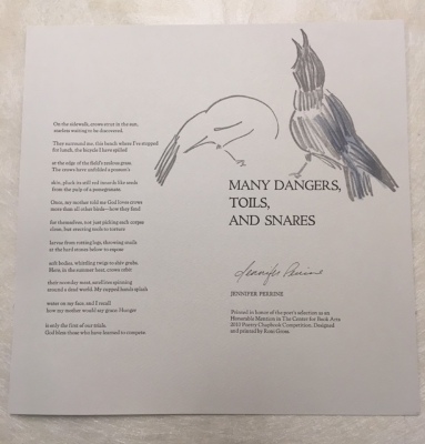 Many Dangers, Toils, and Snares / Jennifer Perrine