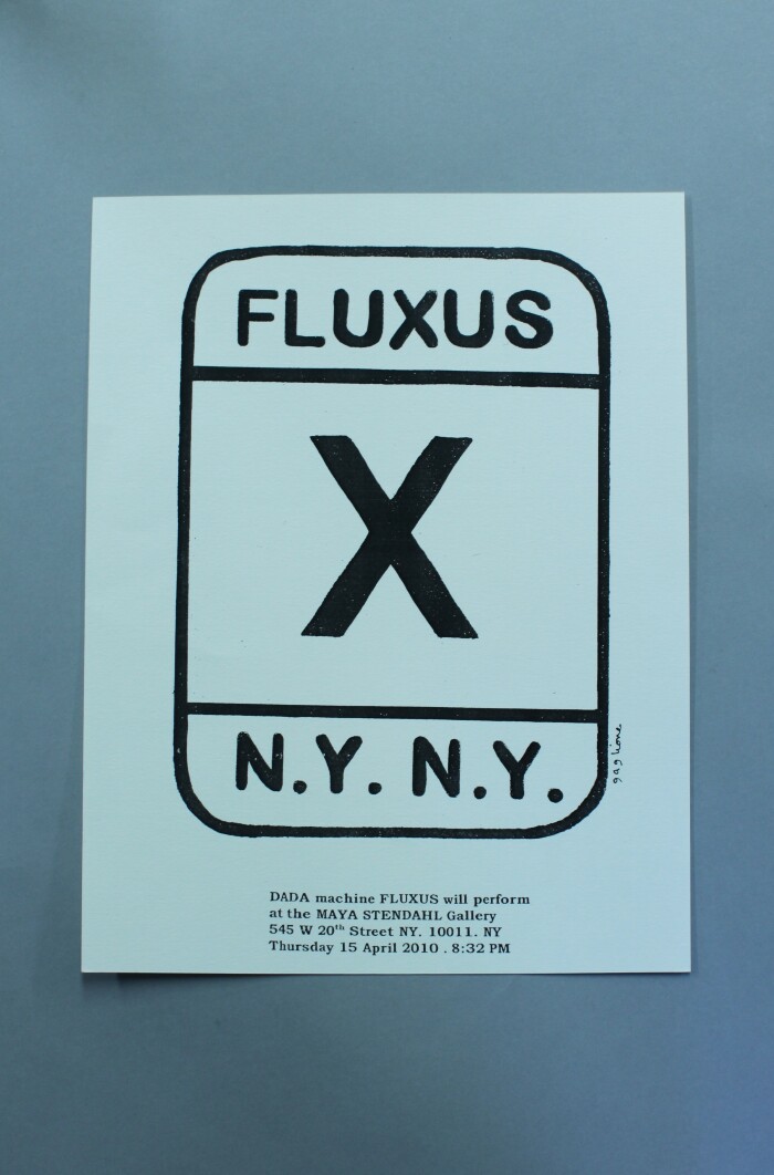Fluxus X N.Y. N.Y. / John Held Jr.; William "Picasso" Gaglione