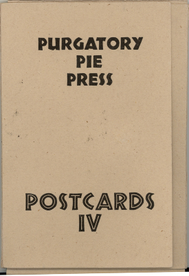 Postcards IV / Dikko Faust;  Esther K. Smith; et.al.