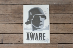 [Aware propaganda print] / Todd M. Thyberg
