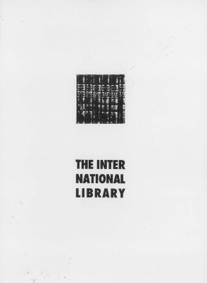 [Card advertising "The International Book"]
