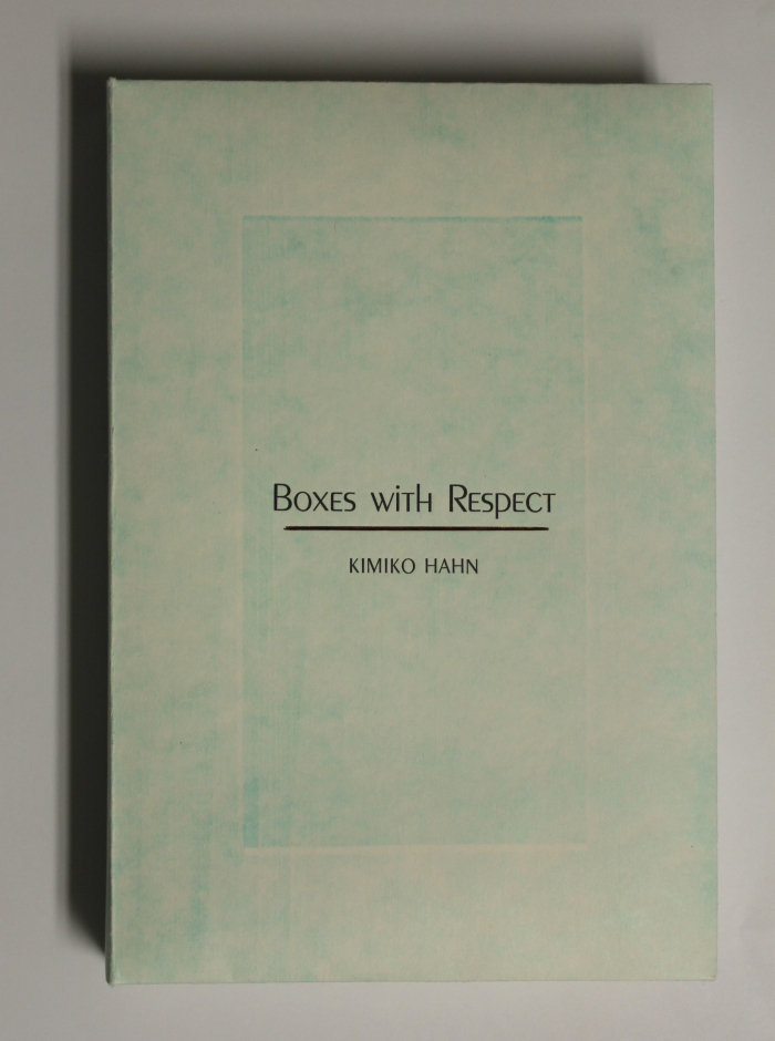 Boxes with Respect / Kimiko Hahn