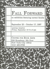 [Postcard advertising "Fall Forward"]
