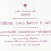 [Postcard advertising 1996 holiday open house and sale]