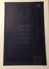 Zig Zag Going Down Lombard Street / David Denny