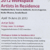 [Exhibition brochure for "2012 Workspace Artists in Residence"]
