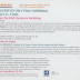 [Postcard advertising "Silence Unbound: The Artist's Lexicon in the Making"]

