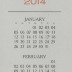 [2014 calendar commemorating the 40th anniversary of the Center for Book Arts]
