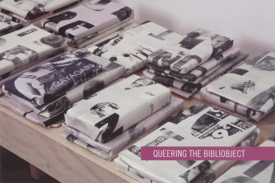[Postcard advertising "Queering the BibliObject"]
