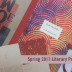 [Postcard advertising 2017 spring literary programs at the Center for Book Arts]
