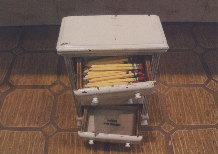 [Postcard advertising the fall 2007 open house and exhibition closing party]
