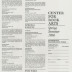 [Class and workshop schedule at the Center for Book Arts for spring / summer 1986]

